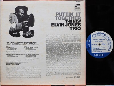 米LP Elvin Jones Puttin It Together (- Van Gelder) BST84282 BLUE NOTE /00260 ELVIN JONES 