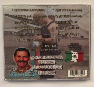 LIL MENACE DEDICATED TO LA RAZA CHICANO RAP CD RARE | eBay