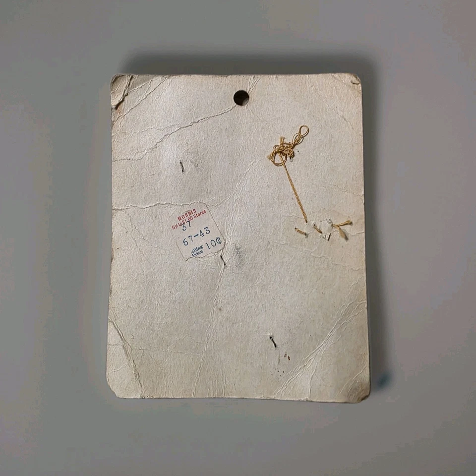 Vintage 4-Hole Buttons Brown Lavahorn Le Chic 4 Pcs NOS Partial Card 27.7 mm - Image 2 of 2