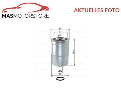 KRAFTSTOFFFILTER BOSCH 1 457 434 459 P FÜR MITSUBISHI PAJERO III 3.2L,2.5L