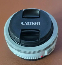 Canon EF 40mm F2.8 STM Pancake AF Camera Lens Good White
