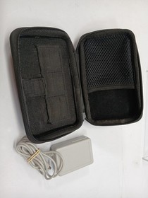 NINTENDO 3DS COSMO BLACK CTR-001: TESTED / WORKING With Case And Charger