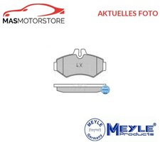 SATZ BREMSBELÄGE BREMSKLÖTZE HINTEN MEYLE 025 230 2118 A NEU OE QUALITÄT