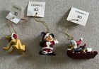 3x Disney Christmas Tree Decorations Donald, Mickey And Pluto SEE DETAILS