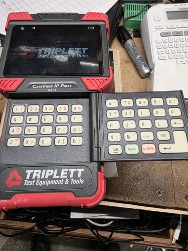 Triplett CamView IP Pro Series 8071 Camera Tester .untested