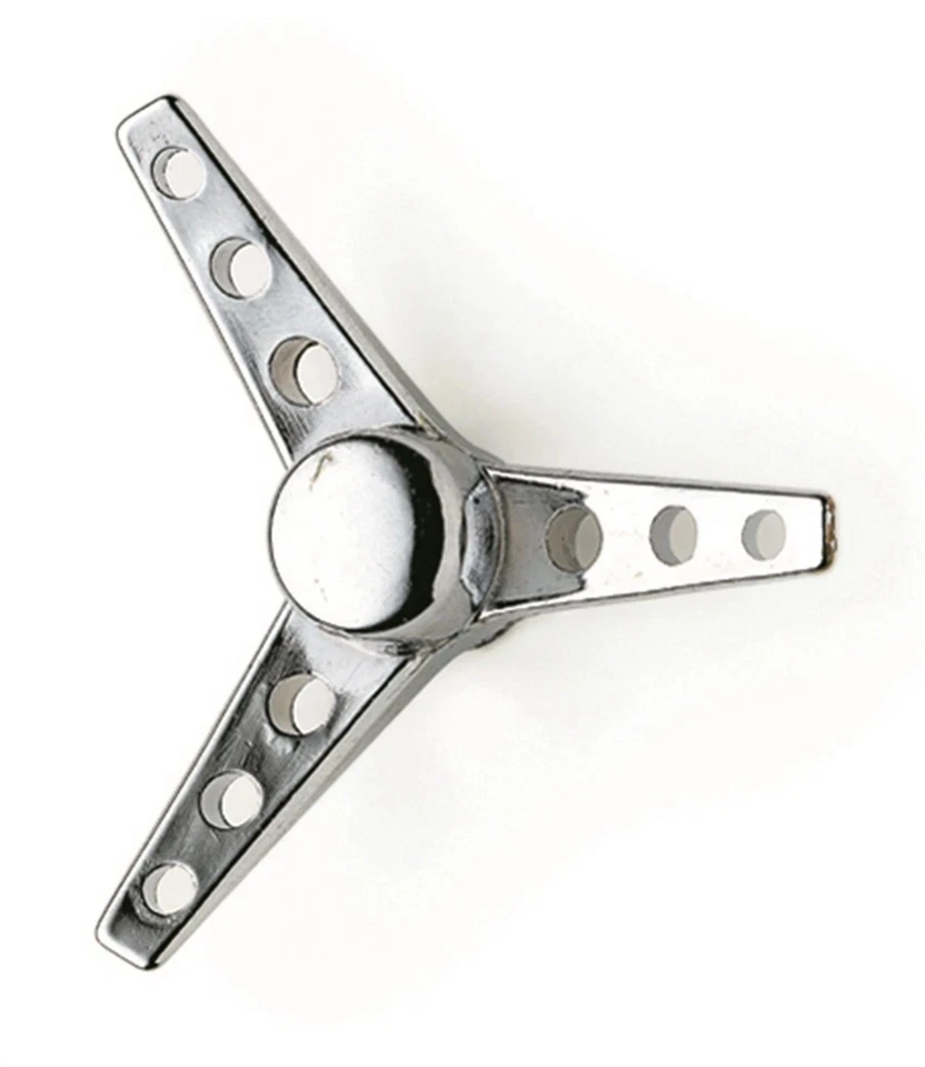 Tuerca giratoria para filtro de aire Mr. Gasket 9868 cromada 1/4-20 pulgadas Hilo; Foto 3 de 4