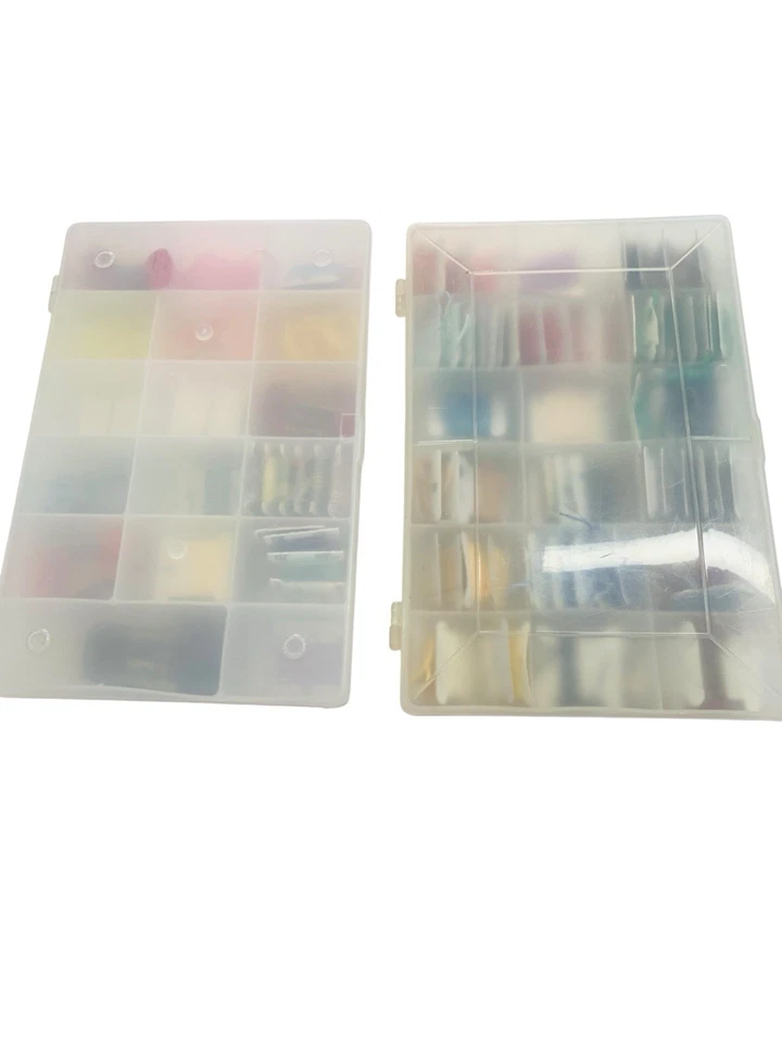 DMC Cross Stitch Embroidery Floss Lot of Carded 100+ Multicolor w/ 2 Organizers - Image 4 of 4