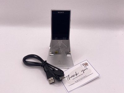 #ad Sony NW A16 Walkman 32GB Hi Res Portable Audio Player Silver English OK $109.77