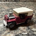 Hot Wheels Redline Grass Hopper Jeep Diecast Car Red White Limited 1970