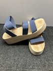 Lucky Brand Shoes Womens Size 10 Blue Samelia Platform Sandals LK-SAMELIA — photo 6