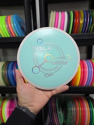 MVP Disc White Rim Fission Tesla 150g #1 Discs Golf Driver Axiom