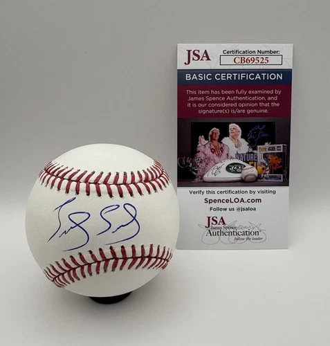 Jose Soriano Signed Autographed Official Major League Baseball OMLB LAA JSA COA