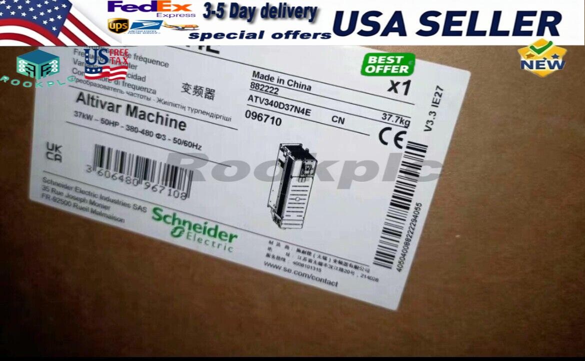 Schneider ATV340D37N4E Inverter 37KW Brand New Free shipping ATV340D37N4E