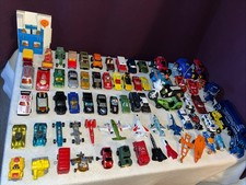 Huge Vtg. Assorted Toy Car Lot of 70 Plus 1970's  Up - Hot Wheels, Matchbox Etc