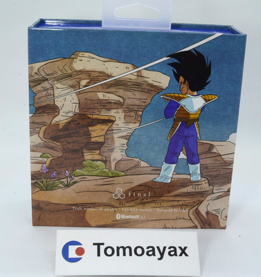 Dragonball Z x final Bluetooth Wireless Earphone VEGETA Ver. von Japan Brandneu
