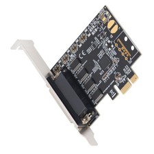 Image of PCI Express Serial Card 4 Port DB9 R232 PCIe Serial Expansion Card ASIX AX99100