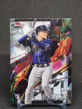 2024 Topps Finest - #78 Curtis Mead RC - Tampa Bay Rays Rookie