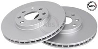 2X Bremsscheibe A.B.S. 17148 2 Bremsscheiben Vorderachse Vorne FüR Opel