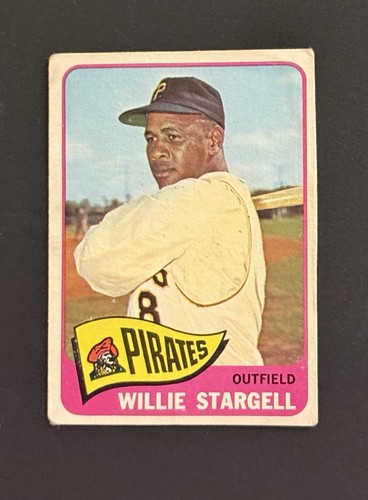 Willie Stargell #377 1965 Topps card