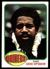 1976 Topps Gene Upshaw #295 Oakland Raiders