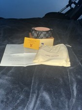 Louis Vuitton Black Leather Belt Size 34-37 115cmMade In France Price Negotiable