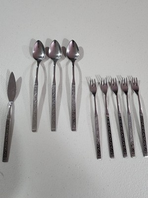 Vintage Oneida LTD Silverware Set  Stainless Steel