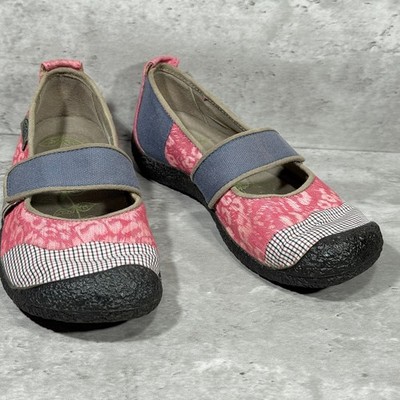 KEEN Harvest Slip On Mary Jane Flats Patchwork Design Women's Size 7