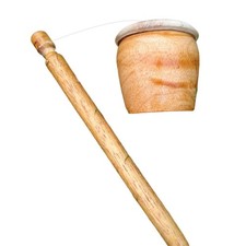 Wooden Collections Decorations Traditional Fun Gifts Wood Toy Rattle Drum Style