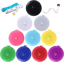 Tape Measure, 10 Pack Measuring Tape for Body 60 Inch, Retractable Fabric Small 