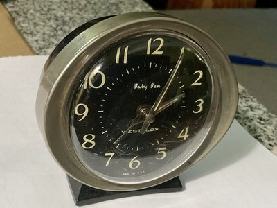 Vintage Westclox Baby Ben Glow  Luminous Dial working Wind Up  Clock Series 7