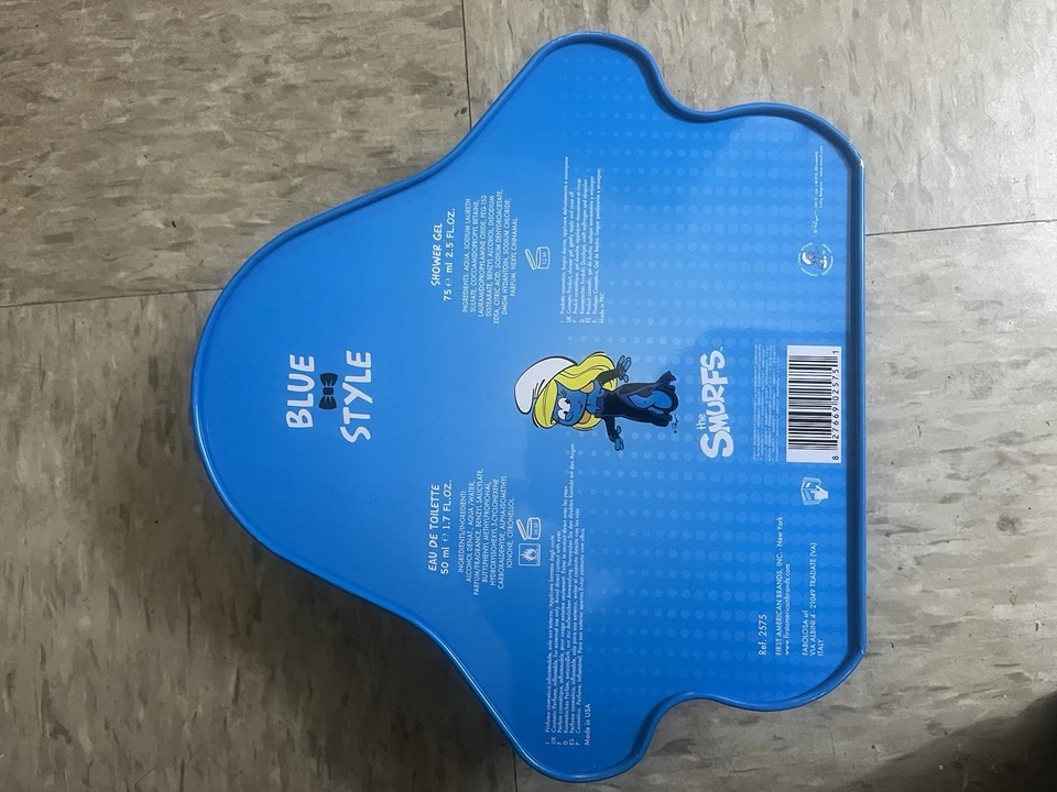 Perfume spray Blue Style Stuffette de Los Pitufos para Niñas EDT 3,4 OZ. NUEVO EN CAJA Foto 2 de 3