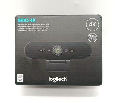 Logitech BRIO 4K Stream Edition Webcam - Schwarz (960-001718)