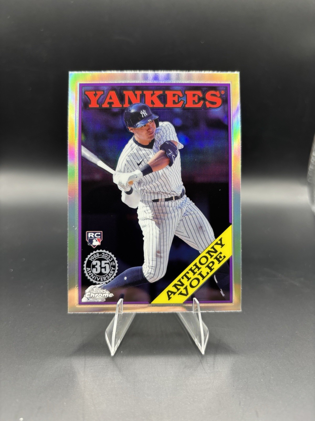 2023 Topps Chrome Update Series 1988 Topps Baseball Anthony Volpe #88CU-17 (RC)