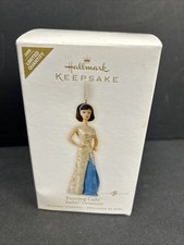 Hallmark Keepsake 2008 Porcelain Christmas Tree Ornament Barbie Evening Gala New