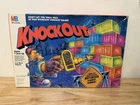 Vintage Knockout Kids Game 100% COMPLETE Milton Bradley 1991 HAMMER WORKS