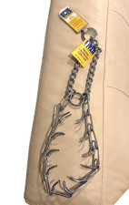 Titan Dog Prong Training Collar Chrome Medium 20" - NEW