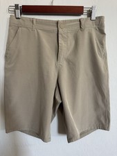 Janie and Jack Boys Size 16 The Everywhere Tan Quick Dry Shorts