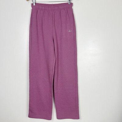 ALO Yoga Limited Edition Accolade Sweatpant Straight Leg Soft Mulberry Sz  XXS