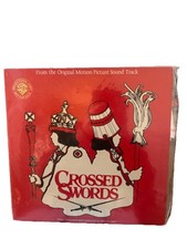 CROSSED SWORDS Film Soundtrack OST Raquel Welch PROMO Vinyl LP Maurice Jarre