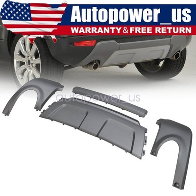 4Pcs Rear Bumper Board Skid Plate Cover Set Fits Range Rover Evoque 2012-2019 US