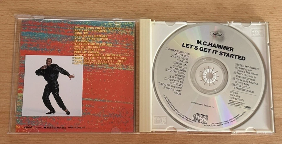 M.C. Hammer – Let's Get It Started - Japan CD (rare for collectors) - Bild 3 von 4
