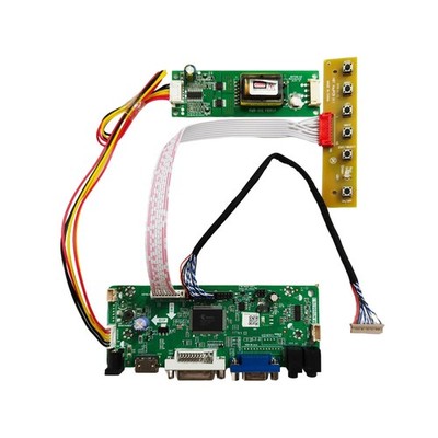 H/D VGA DVI LCD Driver Board,for 12.1inch 1024x768 NL10276BC24-13 LVDS Screen