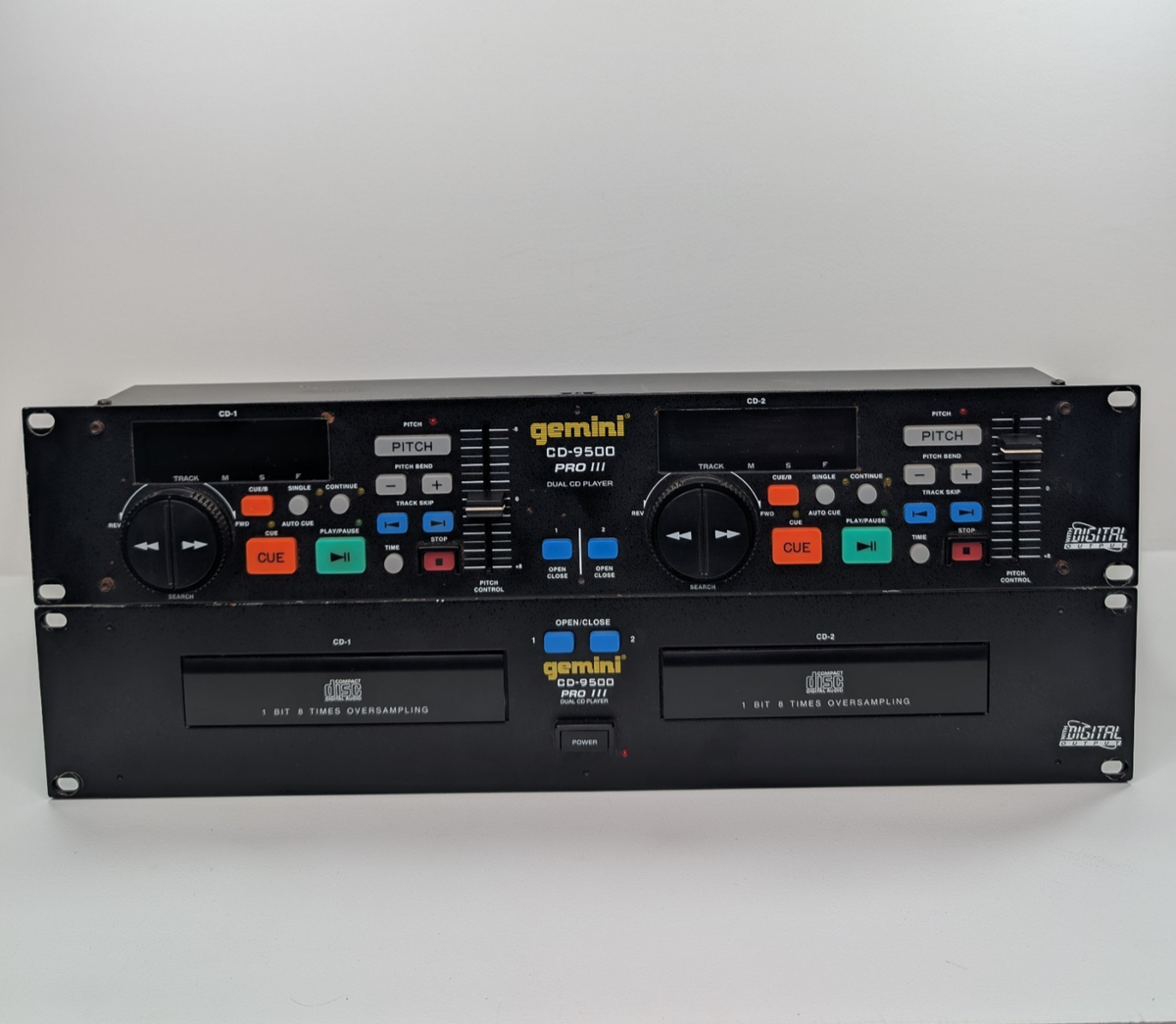 2 Piece Gemini CD-9500 Pro III Dual CD Player plus Controller | eBay