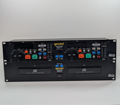 2 Piece Gemini CD-9500 Pro III Dual CD Player plus Controller | eBay