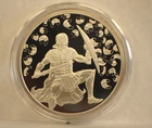 1 oz. 2020 Silver Shield 1 0z. silver Proof CRYPTO CRUCIBLE .999 COA