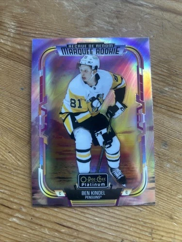 2025-26 O-Pee-Chee Platinum BEN KINDEL Marquee Rookie Sunset