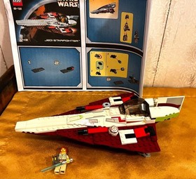 LEGO Star Wars 7143 Jedi Starfighter Obi-Wan Kenobi 9.0" x 7.5" x 2.0" No Box