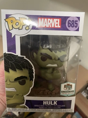 Funko Pop! Marvel Hulk Funko HQ Exclusive 685 Vinyl Figure
