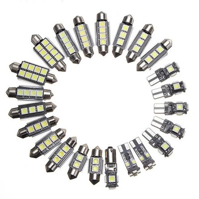 LED Auto Innenraumbeleuchtung Birne 23 Stück SMD Leuchte Auto Leselampe