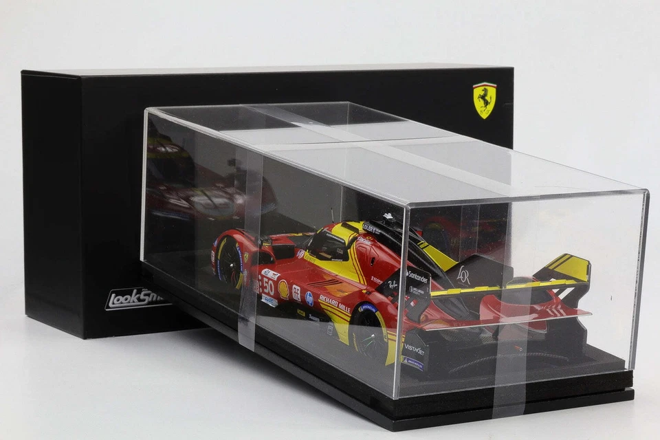 1:18 LookSmart Ferrari 499P #50 AF Corse Winner 24h Le Mans 2024 NUOVO... - Immagine 2 di 4